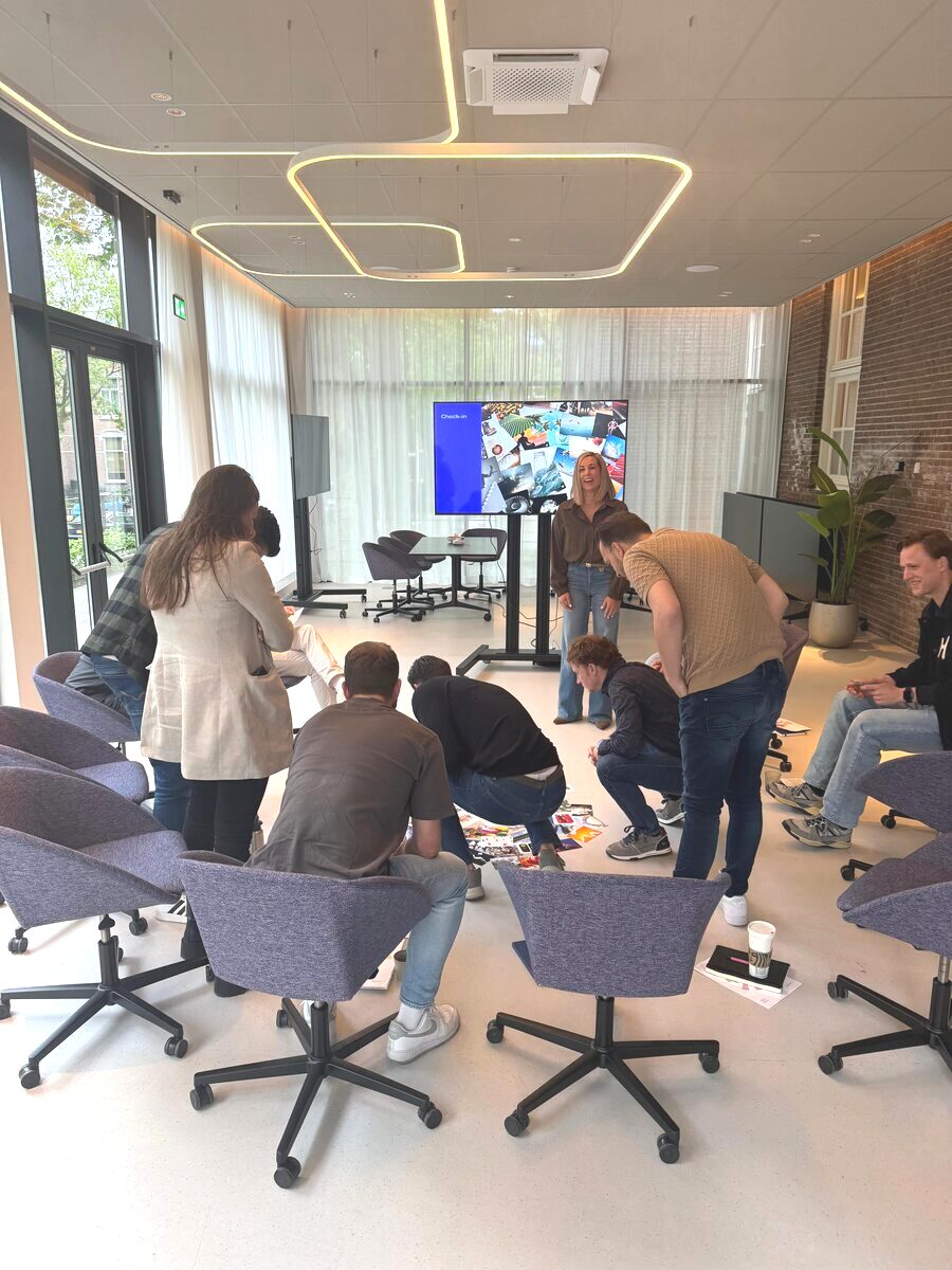 Check-in sessie met het team